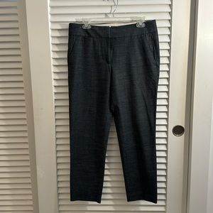 EUC Loft Marissa Blue/Grayish Ankle Pant - Size 8